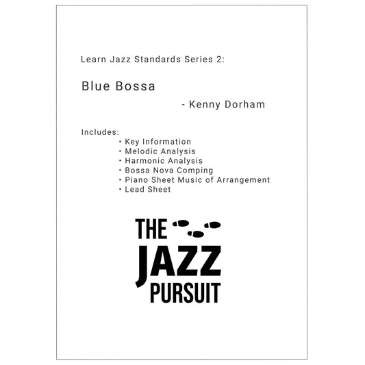 Blue Bossa PDF Handout