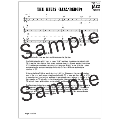 The Blues PDF Handout