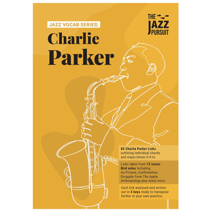 Jazz Vocab Book: Charlie Parker (80 licks) [PDF]