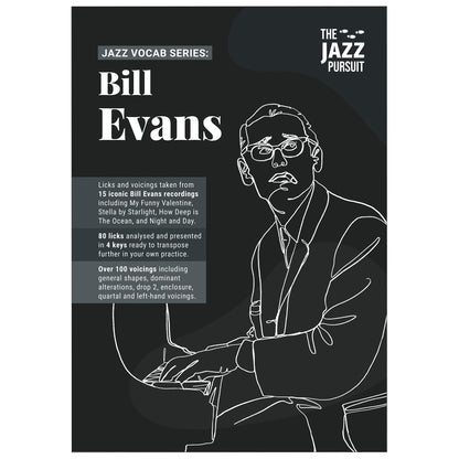 Jazz Vocab Book: Bill Evans (80 licks/100+ voicings) [PDF]