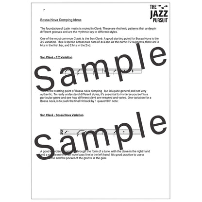 Blue Bossa PDF Handout