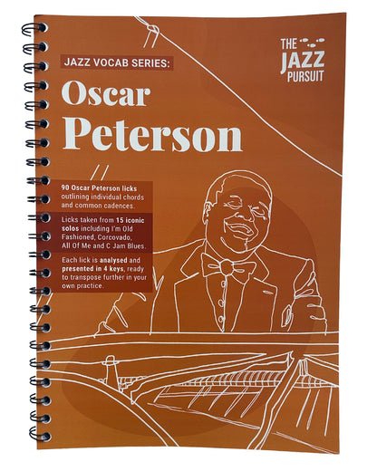 Jazz Vocab Book: Oscar Peterson (90 licks) [Physical]