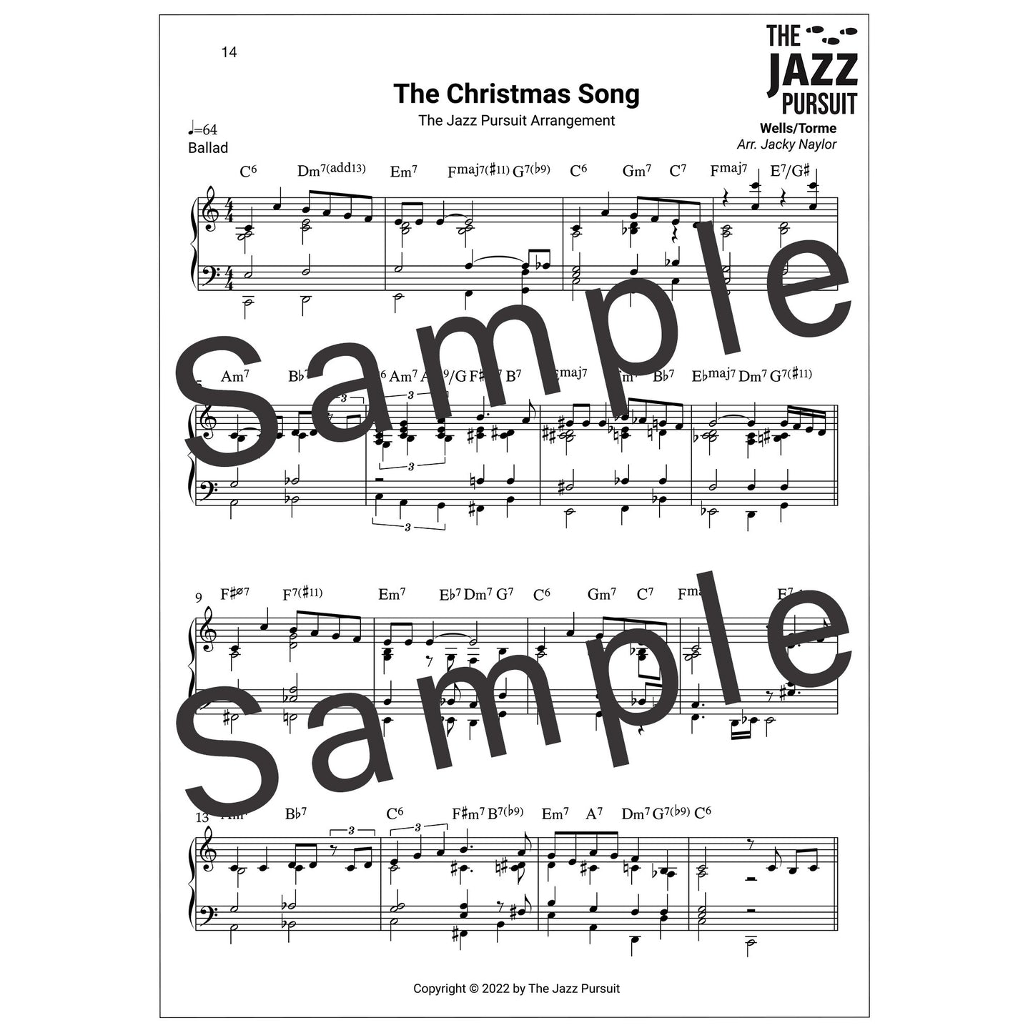 The Christmas Song PDF Handout