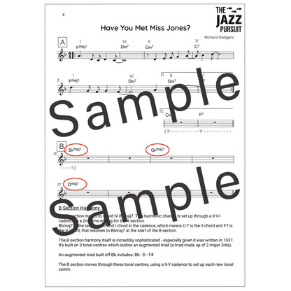 Have You Met Miss Jones PDF Handout