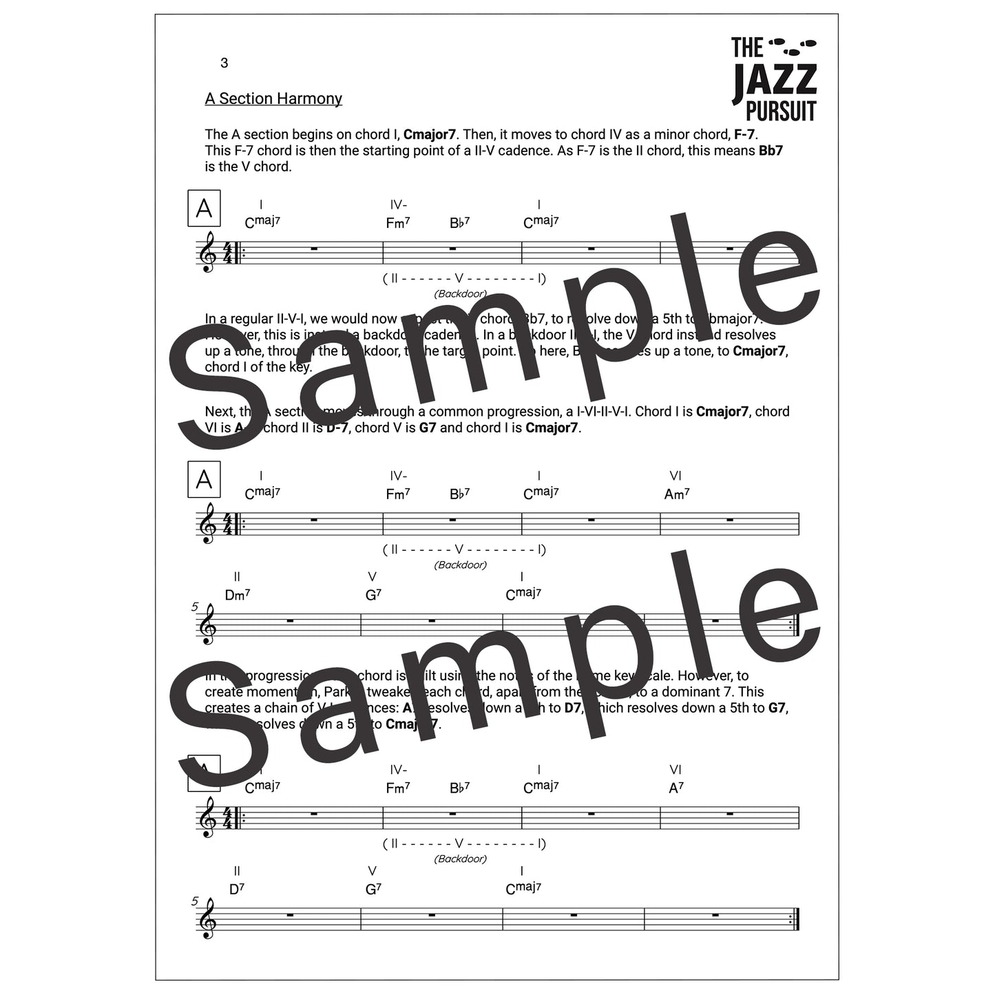 Yardbird Suite PDF Handout