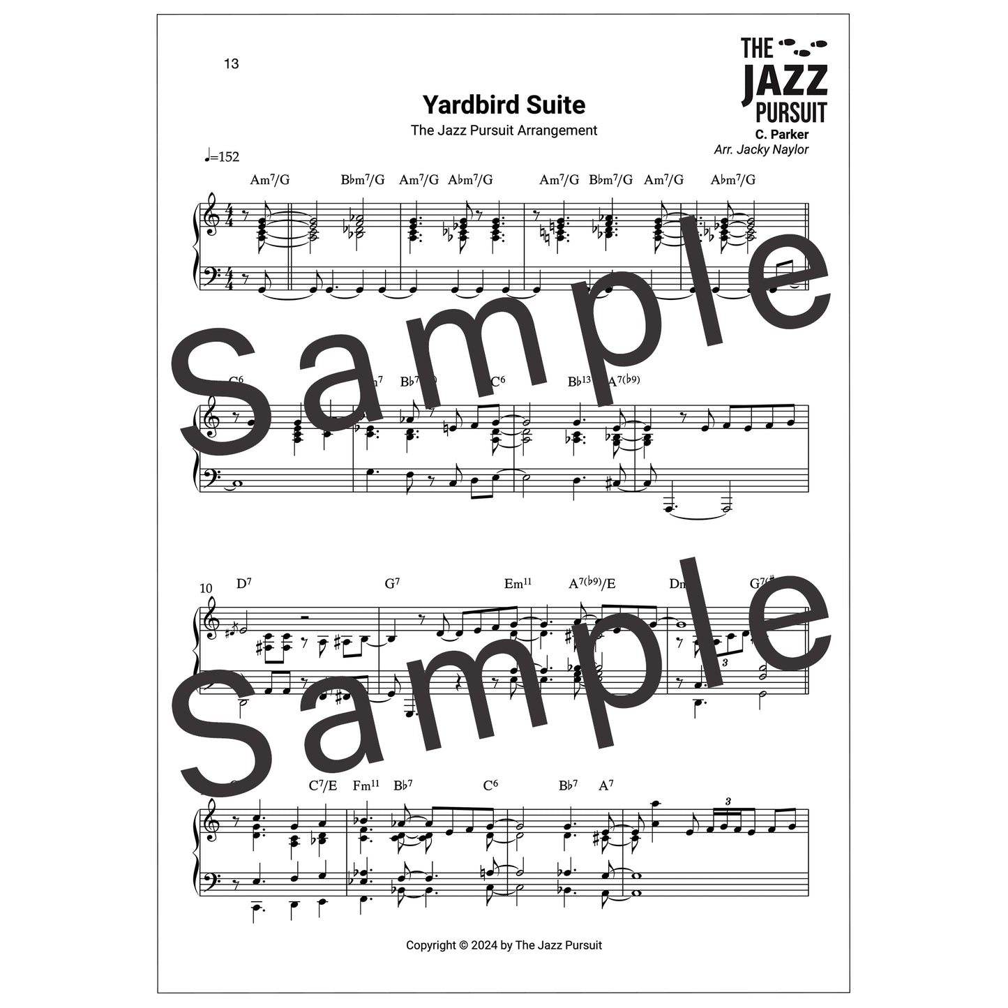 Yardbird Suite PDF Handout