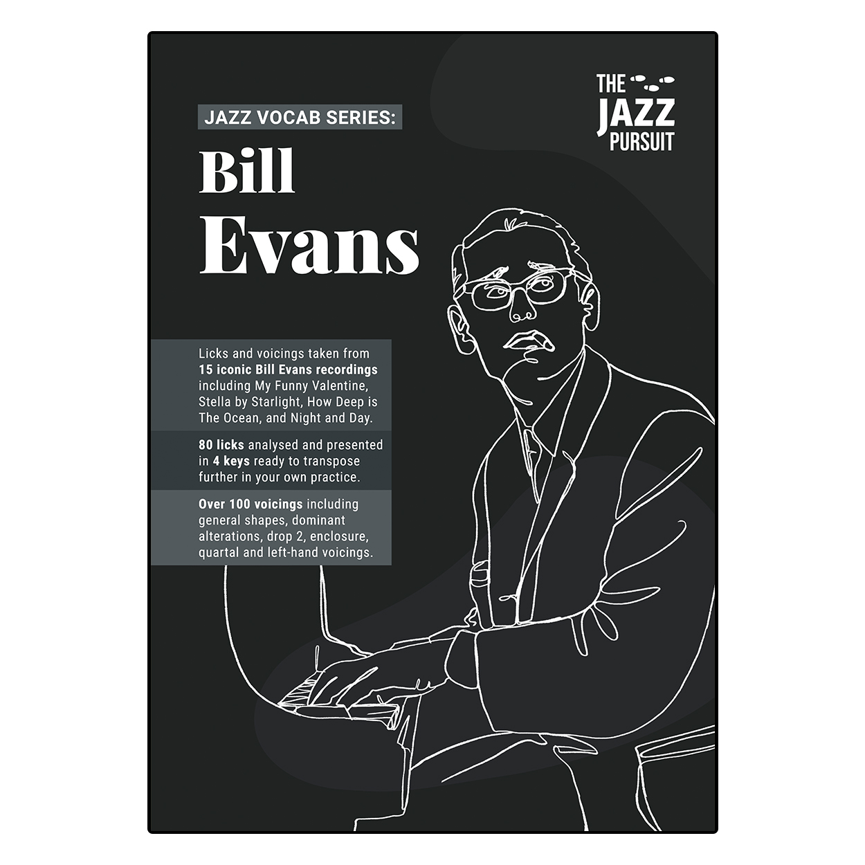 jazz vocab book: bill evans (80 licks/100+ voicings) [pdf]
