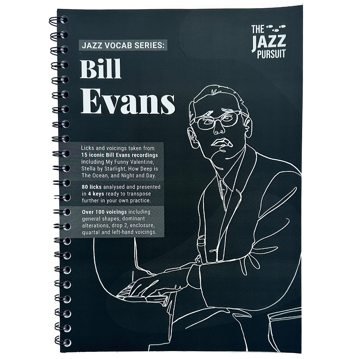 jazz vocab book: bill evans (80 licks/100+ voicings) [physical]