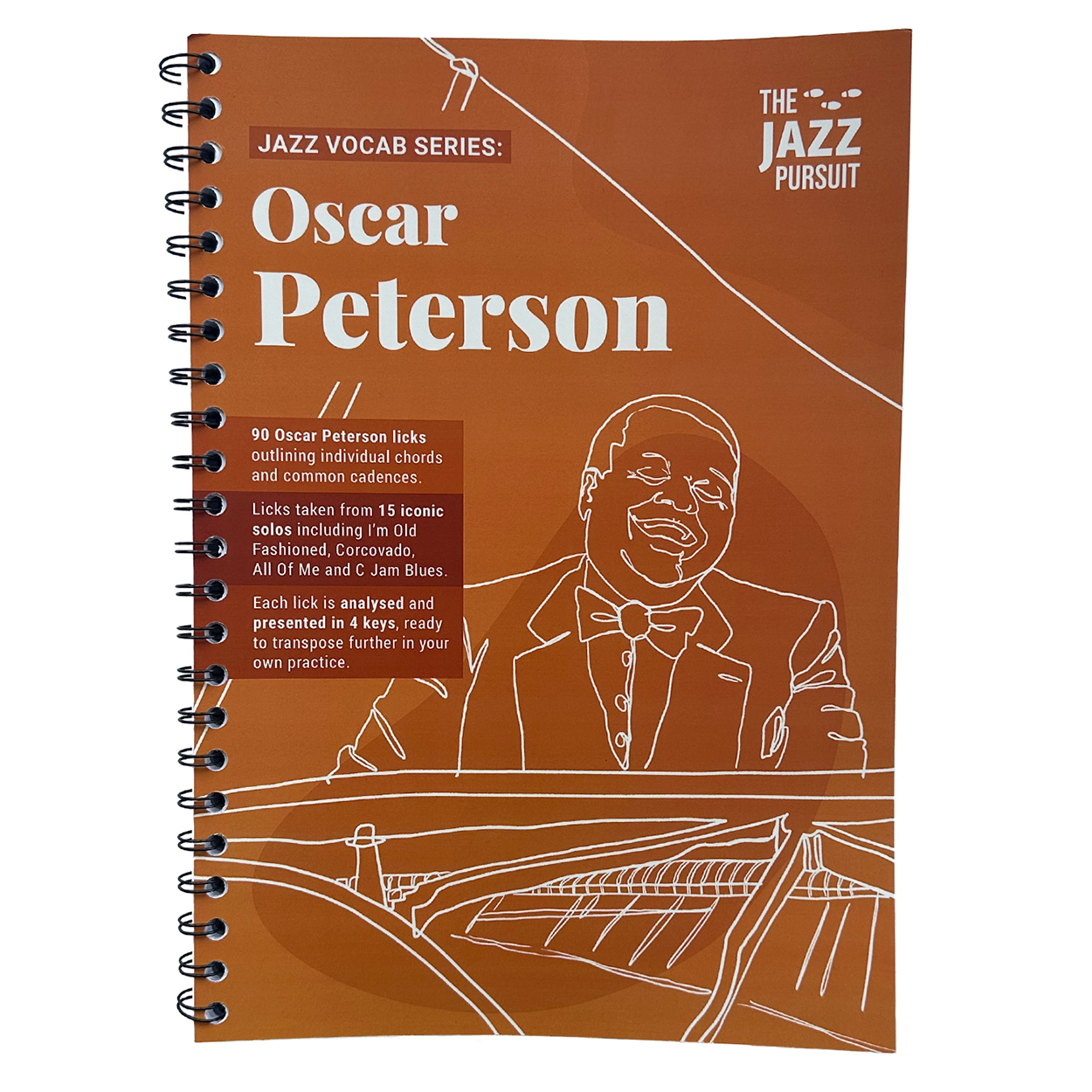jazz vocab book: oscar peterson (90 licks) [physical]
