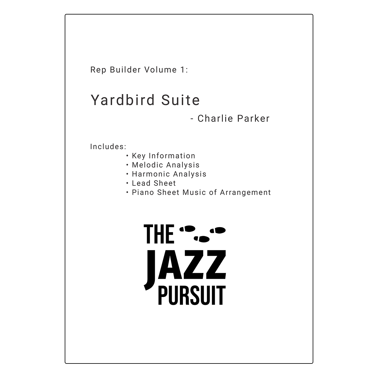 yardbird suite pdf handout